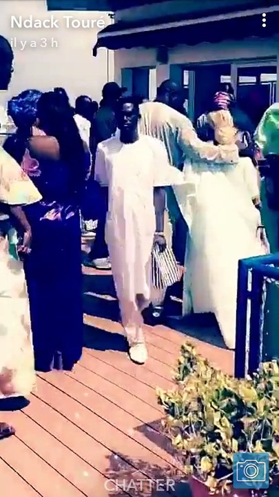 Les images du baptême de Pape Cheikh et Kya Aidara