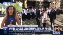 Ce qu’il faut retenir de la cérémonie en hommage à Xavier Jugelé, le policier tué il y a un an