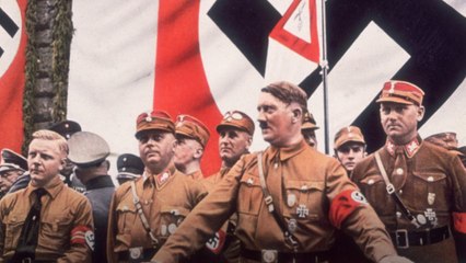 Neo-nazi group march in Georgia town to mark Hitler's birthday