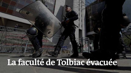 Images de la faculté de Tolbiac, évacuée après vingt-cinq jours de blocage