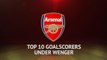 Arsenal's top scorers under Wenger