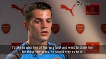 El mensaje de Xhaka tras la marcha de Wenger del Arsenal