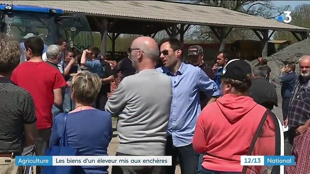 Creuse : les biens d'un agriculteur mis aux enchères