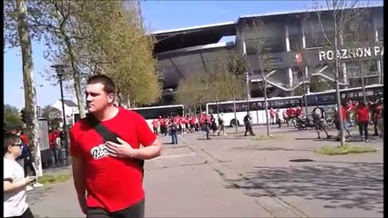 20/04/18 : FCN-SRFC : trajet des supporters