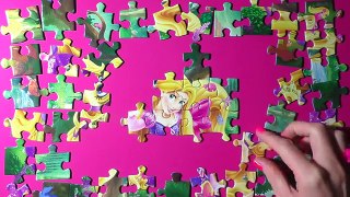 Disney Princess Jigsaw Puzzle Games Ravensburger Rompecabezas Play Kids Toys Learning Activities De