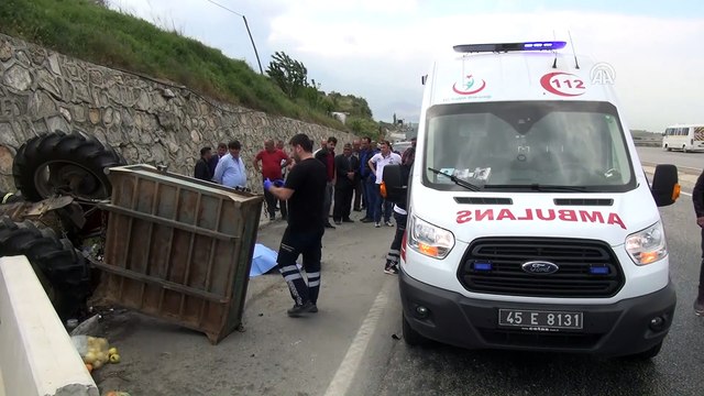 Sarıgöl'de trafik kazası: 1 ölü, 1 yaralı - MANİSA