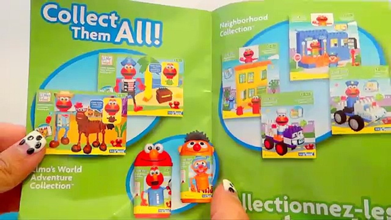 Lets Play with KNEX Sesame Street Cookie Monsters Basketball! Juguemos con El Come Galletas!