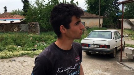 Buğday tarlasında esrarengiz cisim