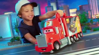 Cars 3 - Happy Meal Happies Watching Disney Pixar Cars 3 Movie Toys 2017 | MasDivertidoTV