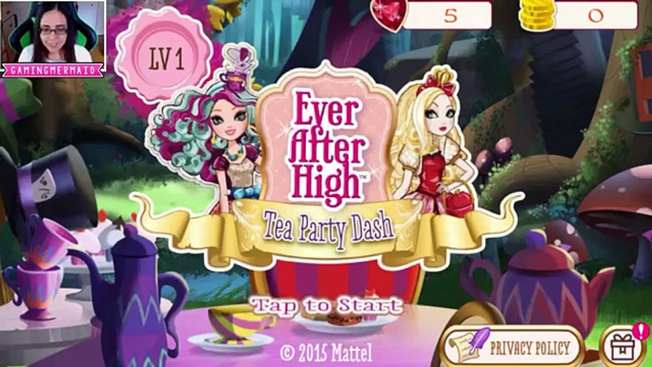 Ever After High: Tea Party Dash // Facecam ◕‿◕