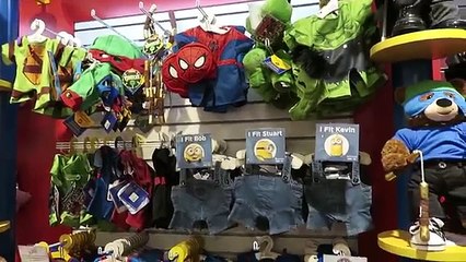 BUILD A BEAR | RAINBOW HUGS STUFFABLE PILLOW & CLOTHES SHOPPING!