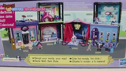 Littlest Pet Shop - La habitación de Blythe (Bedroom, Style Set). Con Penny Ling.