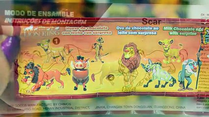 Huevos Sorpresa del Rey León Colección Completa | JuguetesYSorpresas