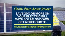 Affordable Solar Energy Chula Vista CA - Chula Vista Solar Energy Costs