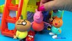 Peppa Pig learning to share with friends George Pig - Kids and Toddler Toy Video DisneyToysReview