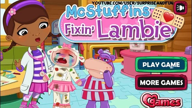 Doc McStuffins Fixing Lambie | Doctor Game for Kids
