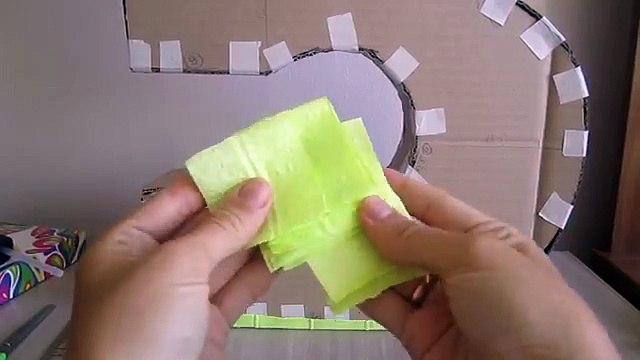 Как сделать 3D объемную цифру пять на день рождения. Часть 2.