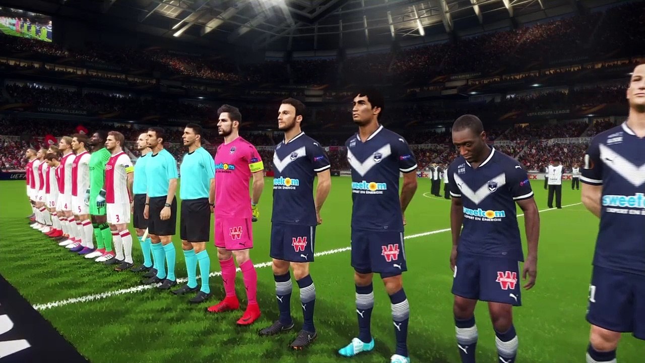 Ajax vs bordeaux pes 2018