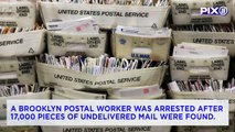 'Overwhelmed' Postal Worker Arrested After 17,000 Pieces of Undelivered Mail Found