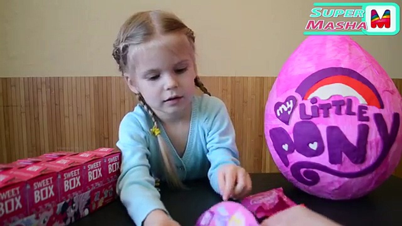 Гигантское ЯЙЦО Плей До Май Литл Пони ✿ Sweet B...