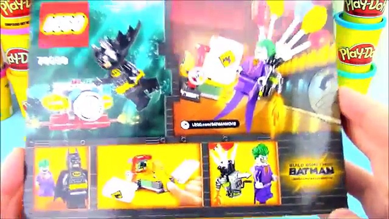 The Lego Batman Movie Huge Surprise Egg with Lego Batman Joker Toys