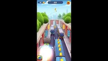 Jugando a correr en el juego Talking Tom gold run - Videos para niños en Español