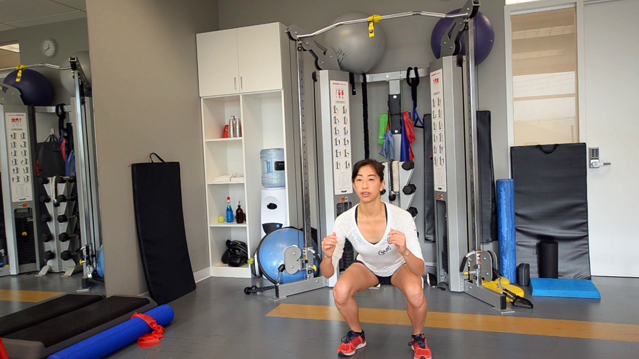 Ankle Sprains: 2-Legged Squats