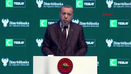 Erdoğan Yeşilay'ın Ödül Töreninde Konuştu