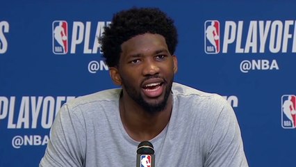 Joel Embiid Postgame Interview _ Sixers vs Heat Game 3