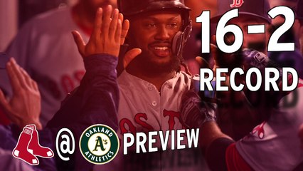 Red-Hot Red Sox Take On The Oakland A's
