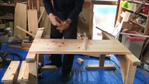 【DIYベンチキット（桧）】簡単手作りカミヤ木工の家具教室