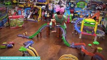 Playing Chuggington Stacktrack Motorized Chuggineers Wilson, Koko, Zack and More!!