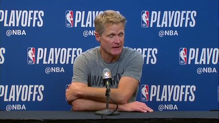 Steve Kerr Postgame Interview _ Spurs vs GS Warriors Game 3