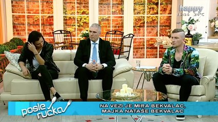 Majka Natase Bekvalac za TV Happy - Ekskluzivno ukljucenje - (TV Happy 19.04.2018)