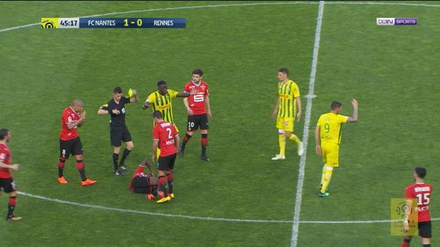 Rennes 1-1 Nantes
