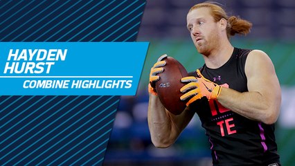 Hayden Hurst's full 2018 NFL Scouting Combine workout