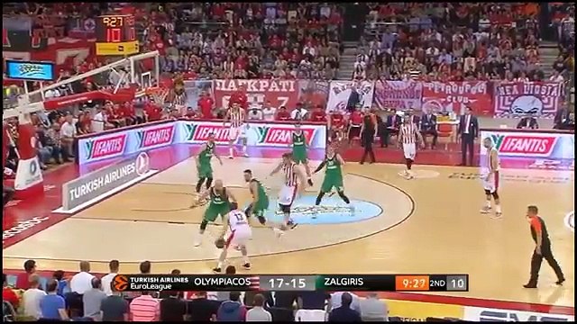Ρεκόρ ο Ολυμπιακός για τα περισσότερα τρίποντα σε αγώνα playoff - Ολυμπιακός vs Ζαλγκίρις - 20.04.2018