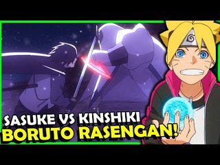 PRIMEIRO RASENGAN BORUTO, SASUKE VS KINSHIKI -Analise EP. 54 Boruto