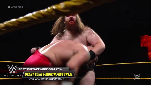 Killian Dain vs. Lars Sullivan - No Disqualification Match_ WWE NXT, April 18, 2018