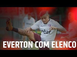 EVERTON TREINA COM ELENCO | SPFCTV
