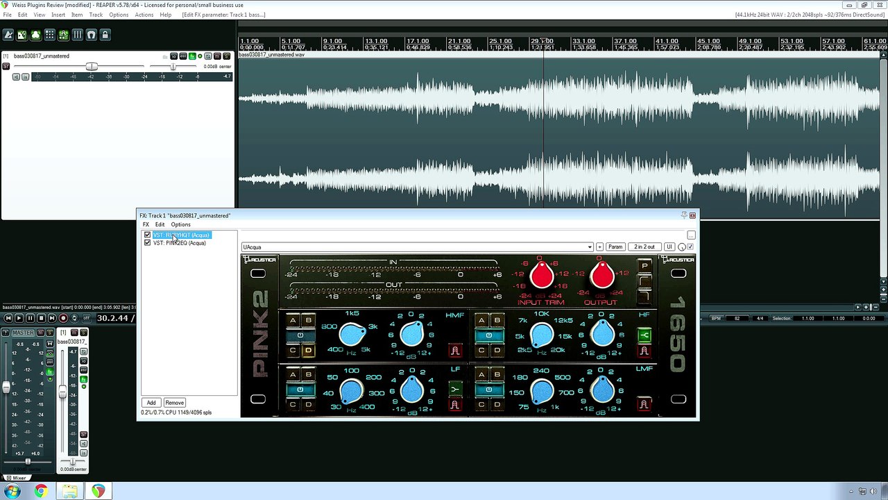 Acustica Audio RUBY Review DW Fearn VT-5 Plugin