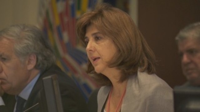 Cancilleres de Colombia y Ecuador piden apoyo internacional contra narcotráfico