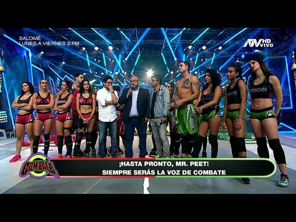 Mr Peet deja Combate