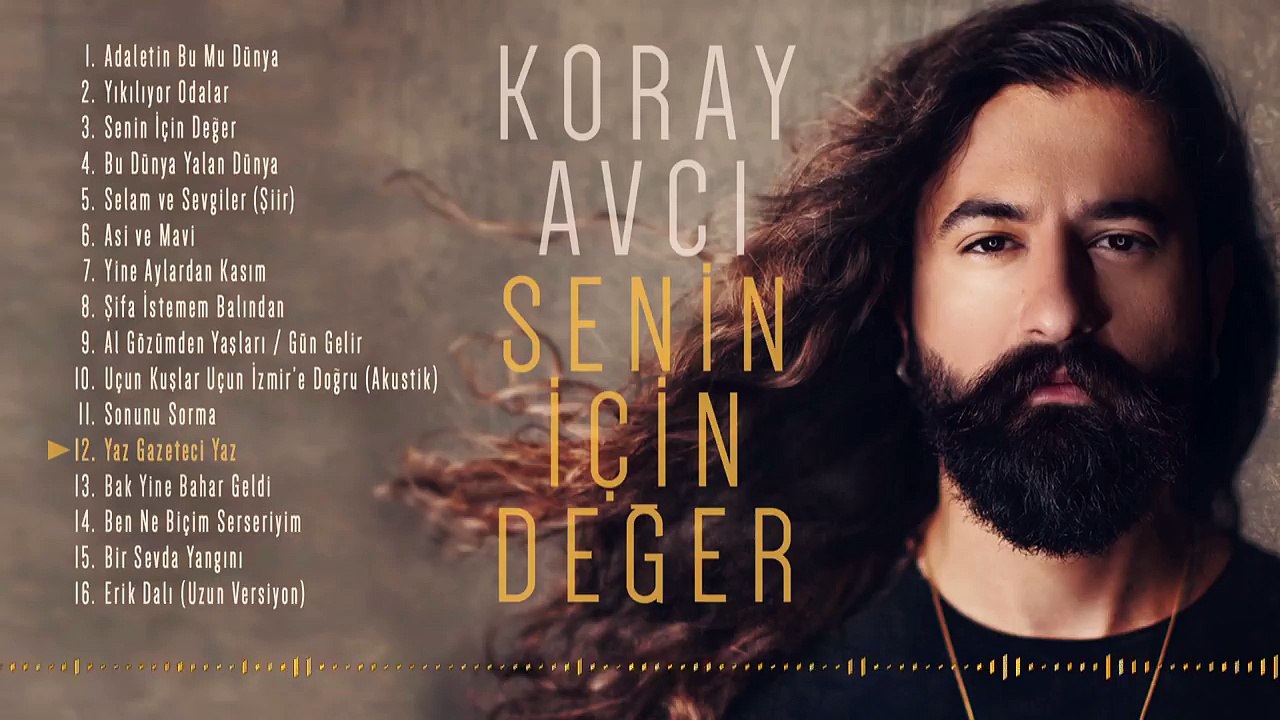 Koray Avcı - Yaz Gazeteci Yaz (Official Audio)