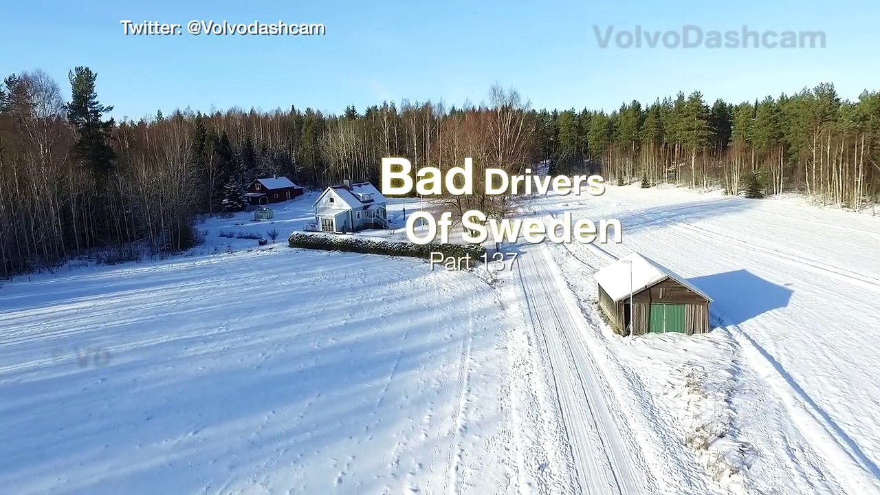 Bad Drivers in Sweden #137 10 000 subs thank you, staring kid and a real thumb up!