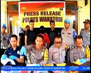 Polisi Bekuk Pembunuh Siswi Wangi-Wangi Wakaotbi