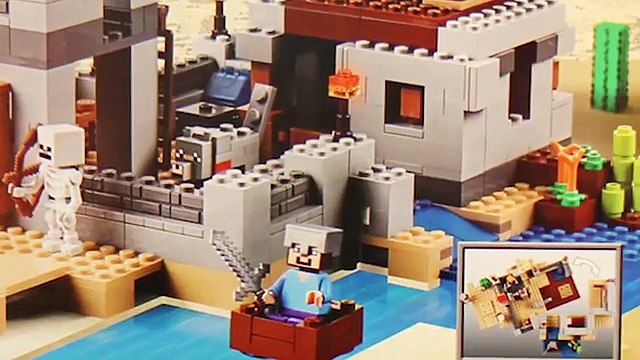 2015 LEGO Minecraft Sets & Toys! The Dungeon, Snow Hideout, Nether Fortess & Desert Outpost!