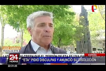 España: ETA pide perdón a víctimas y lamenta el daño causado