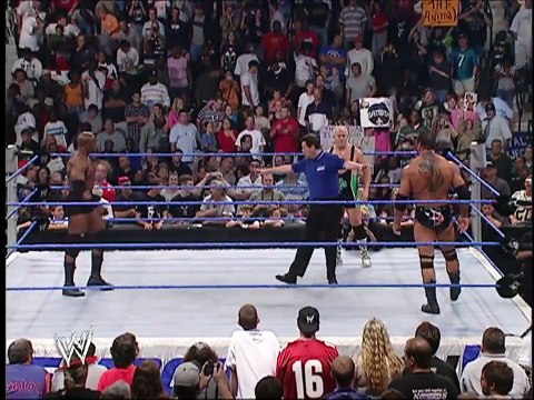 Batista vs Bobby Lashley vs Finlay (Smack Down 2006)