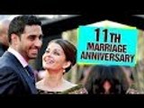 Abhishek Bachchan & Aishwarya Rai Celebrate 11th Wedding Anniversary | Bollywood Buzz